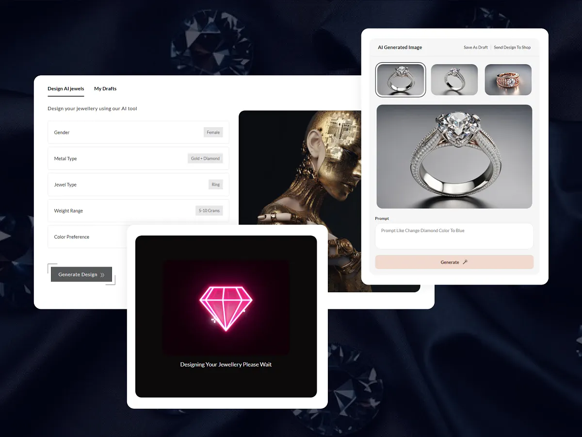 Wildflower App Mockup